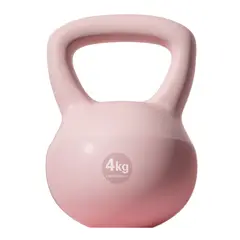 CRUSEC - Pesa Rusa Suave Kettlebell Base De Goma Arena De Hierro 4KG