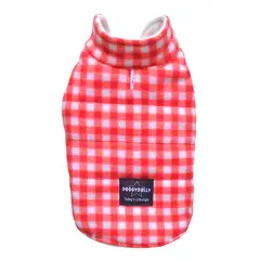 DOGGY DOLLY - Abrigo Perros Leñador Rojo Perros Grandes Talla M DoggyDolly