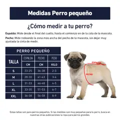 DOGGY DOLLY - Abrigo Perros Leñador Rojo Perros Pequeños TallaS DoggyDolly
