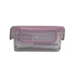 KEEP - HERMETICO PP 400ML RECTANGULAR ROSADO