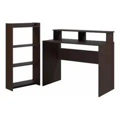IMPORTCLICK - Kit Escritorio Repisa Mas Estante Madera