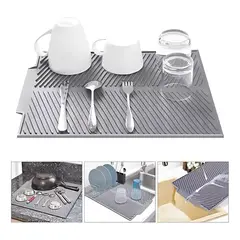 GENERICO - Alfombra Escurridor Cocina Tapete Antideslizante Lavalozas