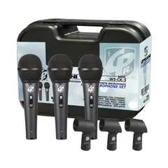 CIPRIANI - SET 3 MICROFONO + PORTA MIC 030FCM1882 WK CK 3