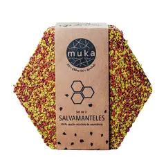 MUKA - Pack 3 Salvamanteles Dalí