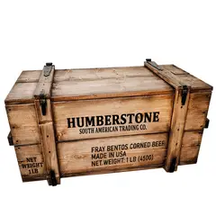 ARTE CHICO - Mesa de Centro tipo Baúl Antiguo