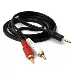 TITANIUX - Cable De Audio Auxiliar 15 Metros 2RCA1Plug