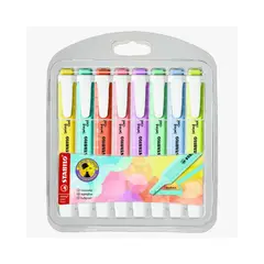 STABILO - Set 8 Destacadores Swing Cool Pastel