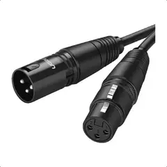 UGREEN - Cable De Audio Profesional Xlr Macho Hembra Canon 3m