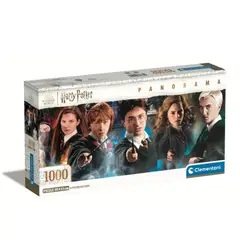 CLEMENTONI - Puzzle 1000 piezas Panorama Harry Potter Compact