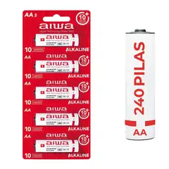 AIWA - Pila Alcalina Aa Pack X240 Unidades LR6P5