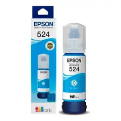 EPSON - Botella 524 Cyan Original