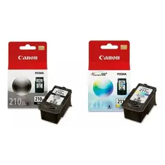 CANON - Cartuchos de Tinta PG-210XL/CL-211XL Original Pack