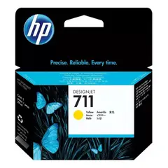 HP - Cartucho de Tinta 711 Yellow Original