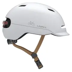 LIVALL - Casco inteligente LED C20 Talla L Blanco