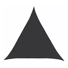 MIGLU - Toldo Vela Triangular 3x3x3 Mts Incluye Kit De Instalación