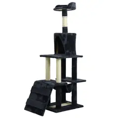 INSPIRACCI - Torre Rascador Gatos Con hamaca 145cm Gris Oscuro