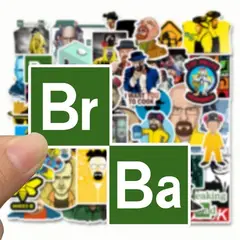 GARSIL - 50 Stickers Breaking Bad - Etiquetas Autoadhesivas