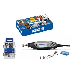 DREMEL - Kit Caja 3000 + 10 Acc + Kit Madera 20 Pzas (mod.733)