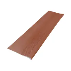 QRUBBER - Grada Pvc Estriada (café) 3mm X 120cm X 30cm