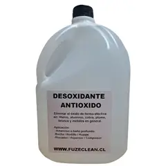 FUZE CLEAN - Quita Oxido Desoxidante Fosfatizante 5 litros Transparente