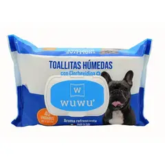 LAB SERIES - Wuwu Toallitas Humedas Desinfectantes con Clorhexidina 40Und