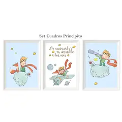 DECORACION CREATIVA - Set Cuadro Infantil niño - Principito