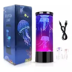 LISM - Lámpara Medusa Luz Led Decorativa 6 Colores 3d Usb 295079
