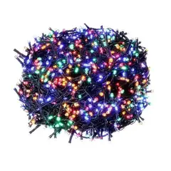 GENERICO - Guirnalda 500 Luces Led Multicolor Arbol Pascua Navidad Deco
