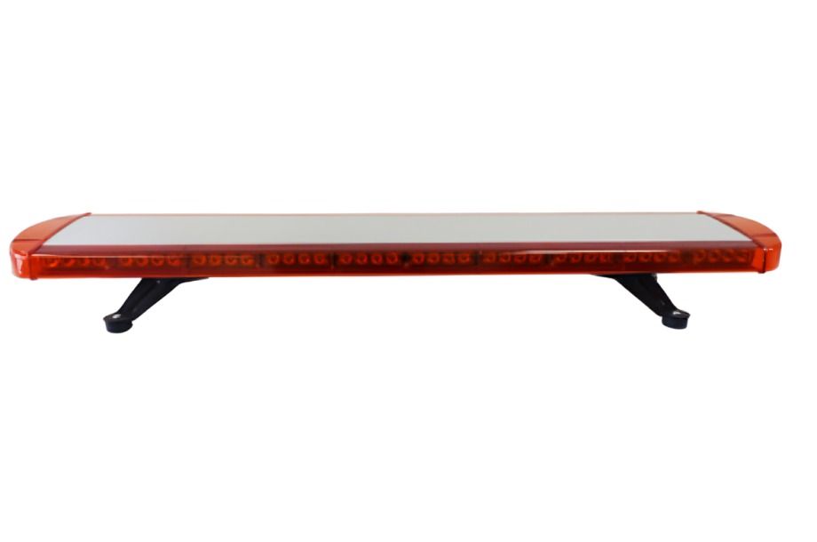BALIZA LED STROBO 88 LED BARRA 1.20 MTS AMBAR