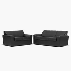 CABSUR - Juego Living Milan 3-2C Negro