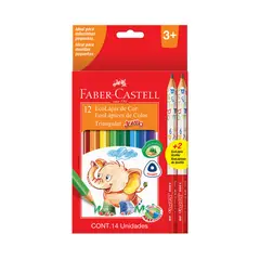 FABER-CASTELL - Lápiz De Color Jumbo + 2 Grafitos