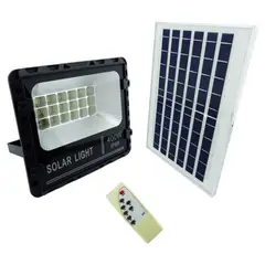OEM - PROYECTOR SOLAR LED 400W CON PANEL 18 PLACAS PVC 210 LED