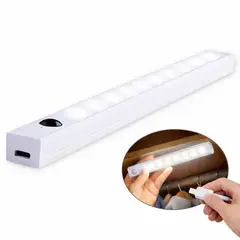 OEM - Barra LED Closet y Cocina + Sensor PIR Recargable USB-C D05