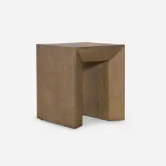 ROSEN - Mesa Lateral Ruka 50 x 50 cm Cafe