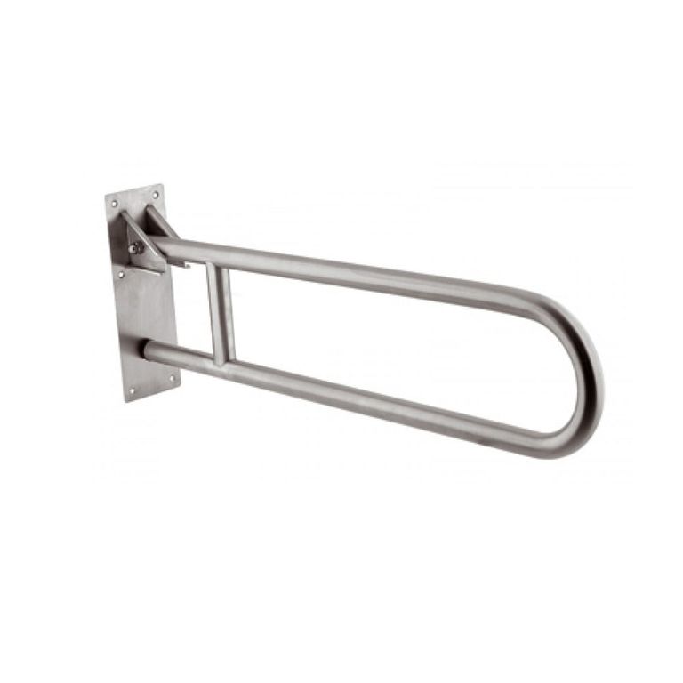 Barra de Seguridad Abatible para Baño de 610mm Acero Inoxidable