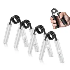 WORX - Hand Grip Set Ejercitadores de Manos Metalicos Set de 4
