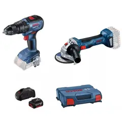 BOSCH - Kit Destornillador GSB18v-50 - Esmeril GWS 180li