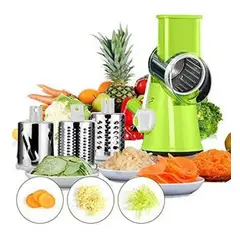 GENERICO - Picadora De Verduras Manual Maquina Multifuncional