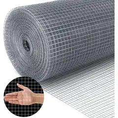 KUANGYE - Malla Jardín Soldada Galvanizada 90cm Alto X 10mt Largo