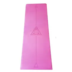 GENERICO - Mat PU Fuego 4mm Geometría Sagrada Yogafly