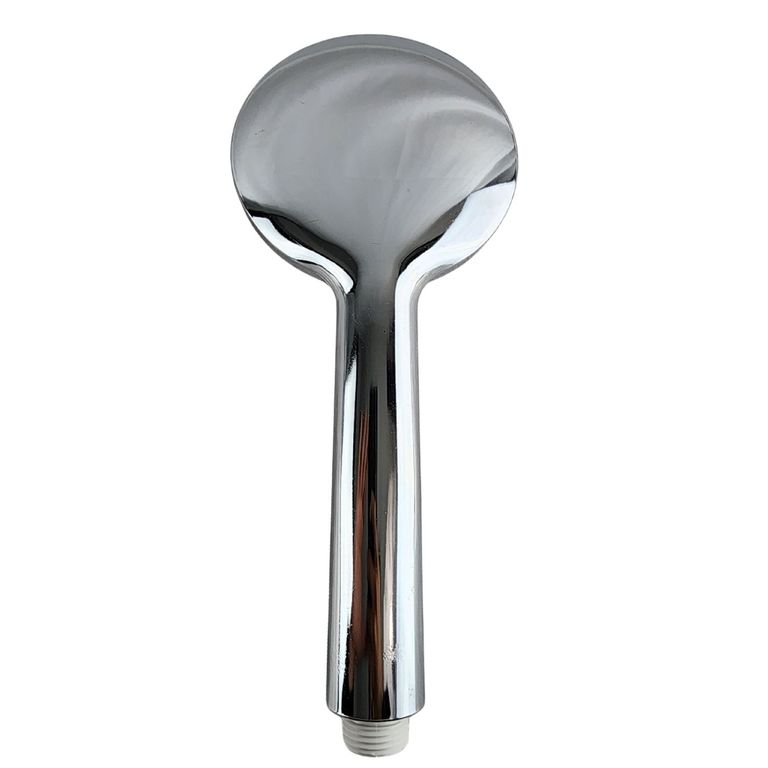 Cabezal Ducha Redondo Flujo Fijo Mango Ergonómico Ahorro Agua