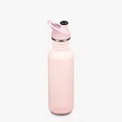 KLEAN KANTEEN - Botella Classic Sport Cap 800 mL Rosado