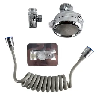 GENERICO - Cabezal Ducha Externo Lavamanos Grifo Monomando Filtro Baño