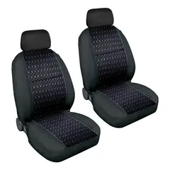 GENERICO - X2 Funda Cubre Asiento Delantero 3pcs 2 Asientos Kmt