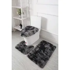 ANGELES DEL HOGAR - Set de Baño 3 Piezas Peludo
