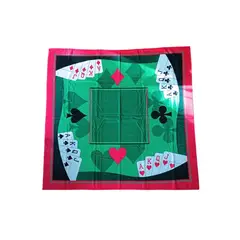 TEKA - Mantel Cuadrada Casino Naipes - 100% Algodón Terciopelo - Teka.