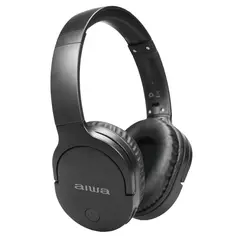 AIWA - Audífonos Bluetooth Aw-k11b Over Ear Plegables Negro