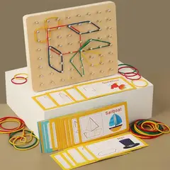 OEM - TABLERO DE CLAVIJA CREATIVO CON BANDAS DE GOMA
