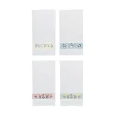 TEKA - Set 4 Toallas de Mano Antimicrobiano para Bebés - 250 gm² -