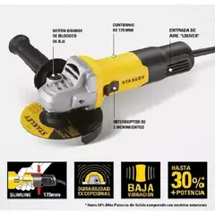 STANLEY - Esmeril Angular 4-12 750W SG7115-B2C
